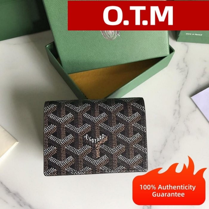 GOYARD ที่ใส่บัตรหนัง ที่ใส่บัตรธุรกิจ ที่ใส่บัตร กระเป๋าใส่เหรียญ - มีสินค้าในสต็อก จัดส่งฟรี
