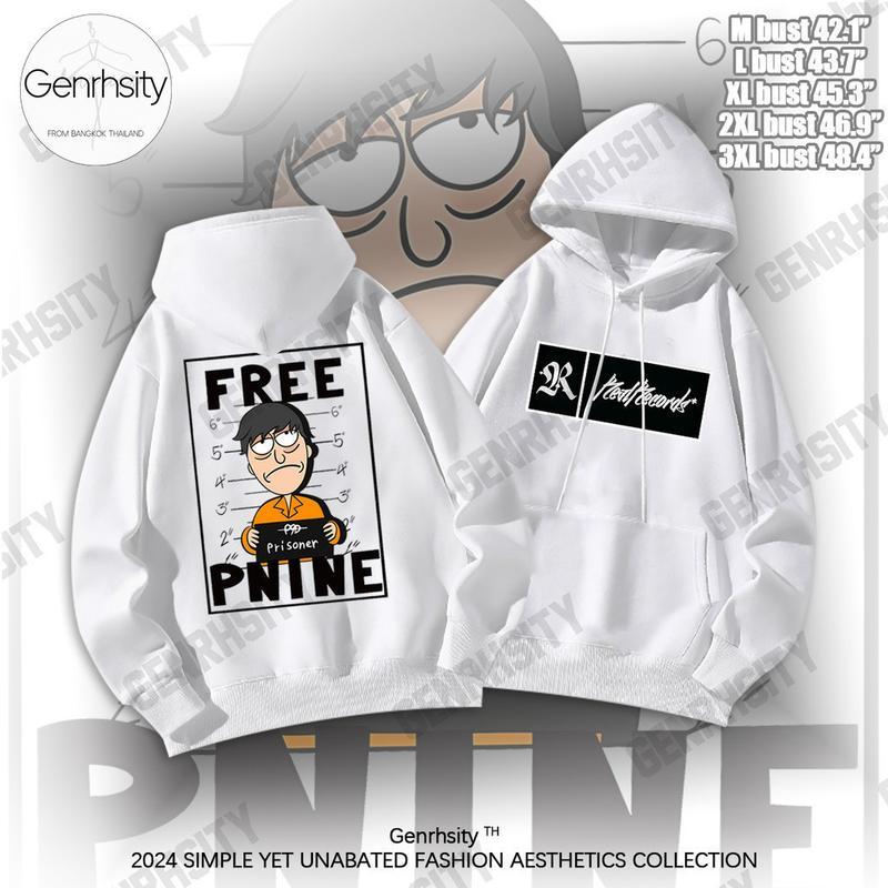 เสื้อฮู้ด Rapper P9d Hoodie Y2k ฮู้ดแขนยาว M-3xl เสื้อฮูด ฮู้ด Cotton Fashion