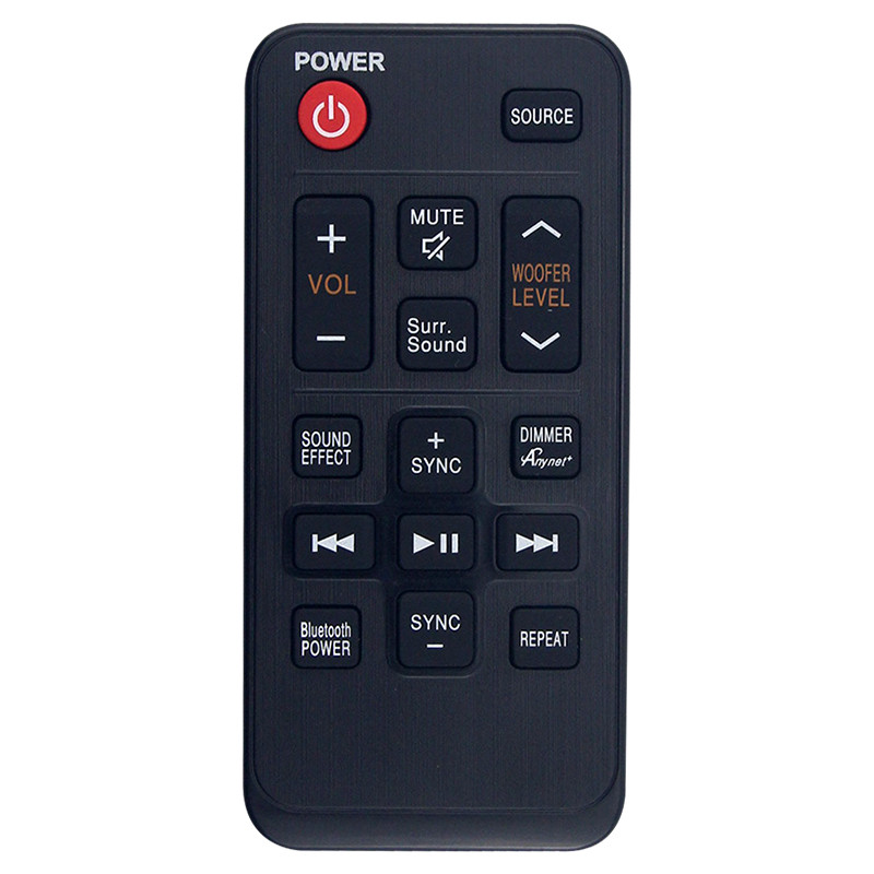 ใช้งานร่วมกับ Samsung Audio HW-H600 HW-H610 HW-HM60C รีโมทคอนโทรล AH59-92615A อะไหล่