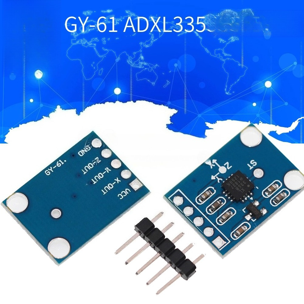 GY-61 ADXL335 โมดูลเซ็นเซอร์มุมโมดูลมุมเอียงพร้อมรหัส SUNLEPHANT