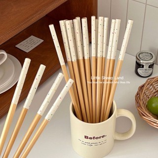 ตะเกียบไม้  ตะเกียบ ตะเกียบญี่ปุ่น ลายจุด