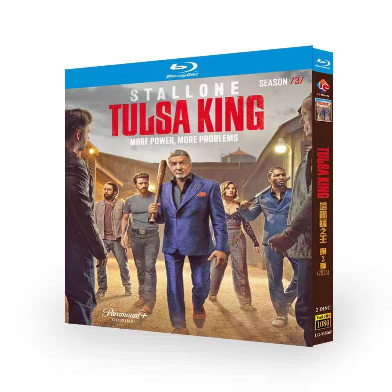 แผ่นบลูเรย์ ละครอเมริกัน Tulsa King ซีซั่น 3 (2025) 2BD G01