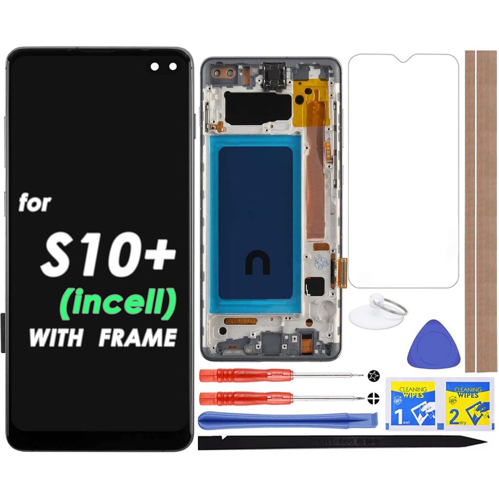 LCD Screen Replacement Touch Digitizer Display Assembly for Samsung Galaxy S10 Plus G975 G975U G975W