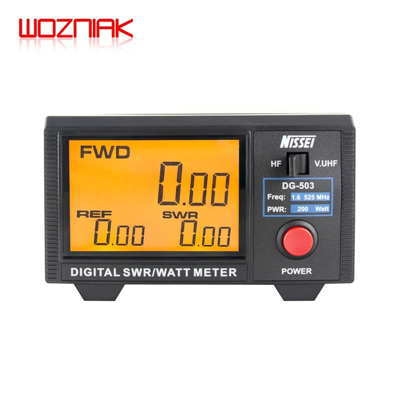 Origianl NISSEI DG-503 1.8-525Mhz คลื่นสั้น UV ยืน Wave Meter Power Meter SWR Digital Power Meter สํ