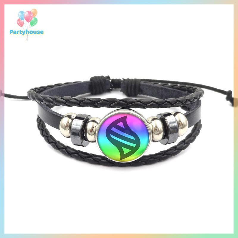 สร้อยข้อมือCabochonจากMega Stone Pokemon Snap สำหรับผู้หญิง