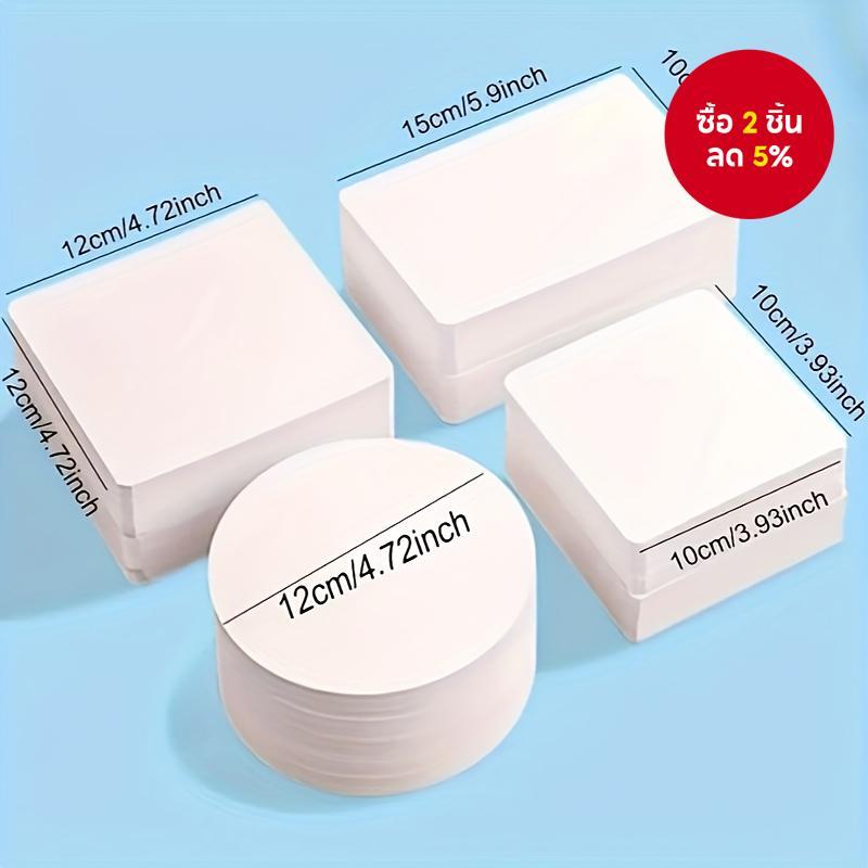 กระดาษสีน้ำใหม่ 50 แผ่น - กระดาษสีน้ำสำหรับโปสการ์ด 300GSM - เหมาะสำหรับการวาดภาพ DIY การ์ดขอบคุณ กา