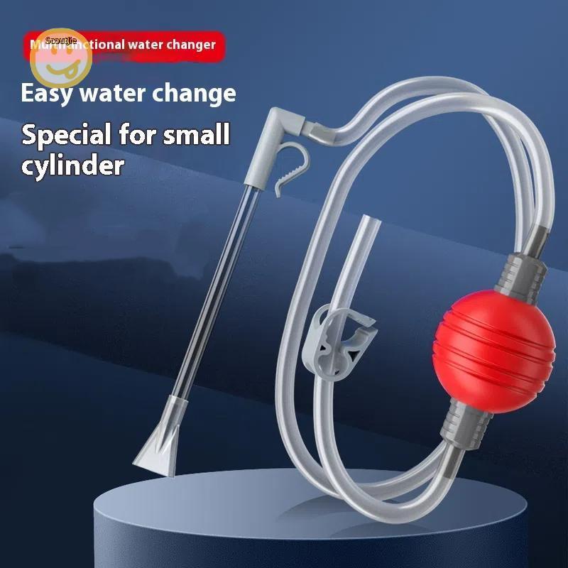 ScoutJie Fish Tank Water Changer Aquarium Gravel Cleaner Syphon สูญญากาศน้ําเปลี่ยนปั๊มท่อน้ํา TH