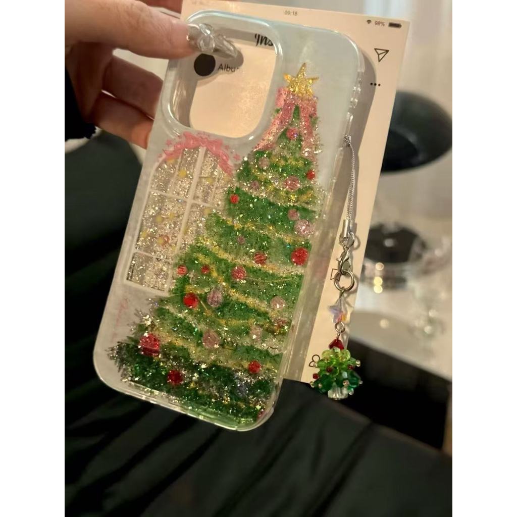 เคสiPhone 11 Pro Max 13 17 11 12 14 15 Pro Max 7 8 14 16 Plus X XS XR Max คริสต์มามาส