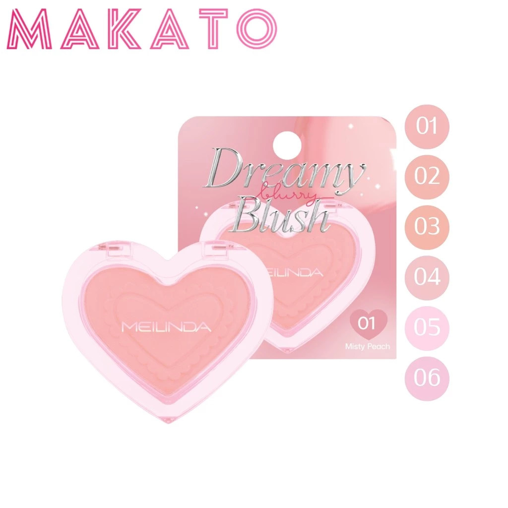 MEILINDA Dreamy Blurry Blush บลัชออน สีสวย ปัดง่าย ติดทน