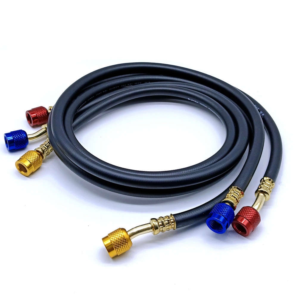 ชุดสายชาร์จ AC, Refrigerant Freon R12/R22/R134A/R502/R600 HVAC ชุดท่อทําความเย็นเครื่องปรับอากาศ, ท่
