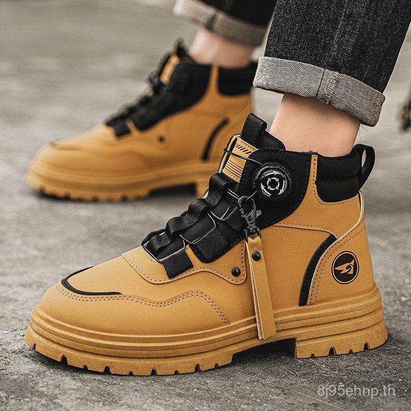 Six Points High-Top Martin Boots Men