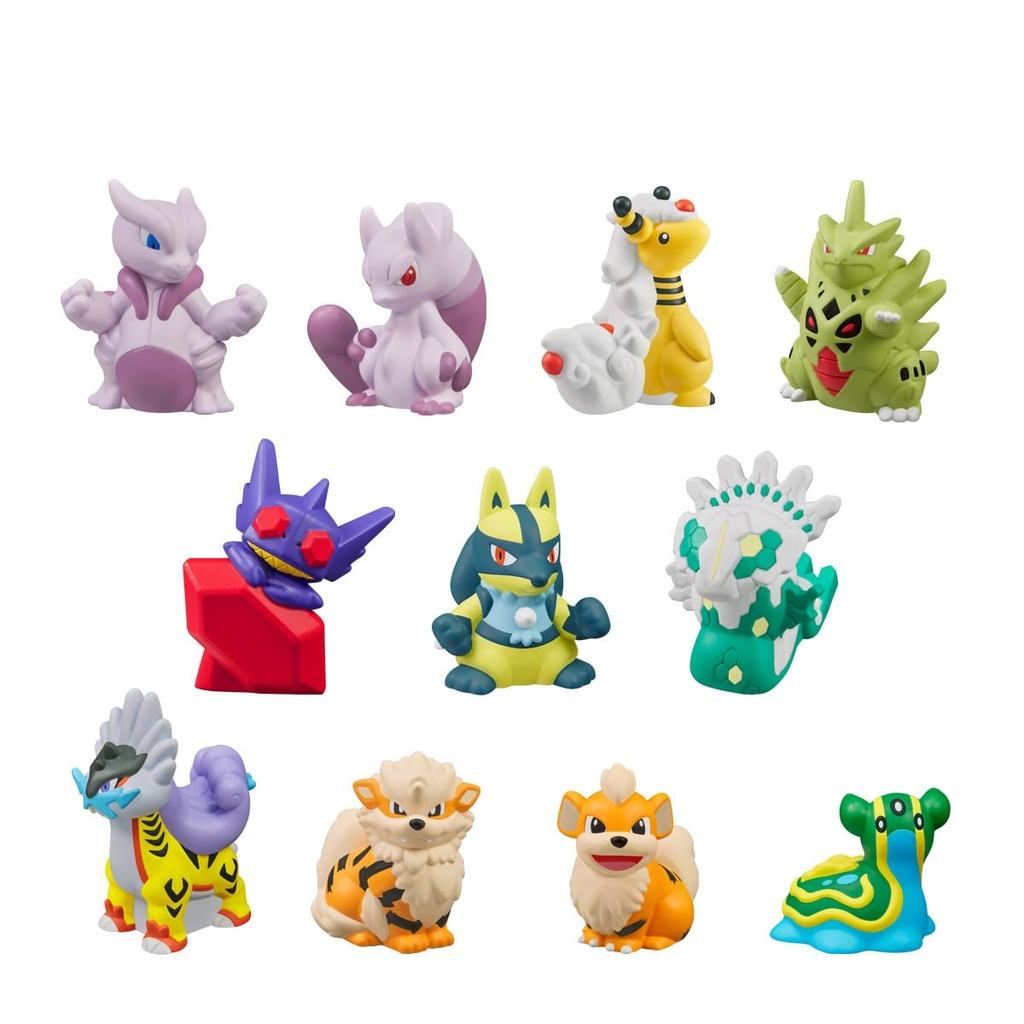 BANDAI Pokemon Kids Mega Mewtwo X & Mega Mewtwo Y Edition Chewing Gum Toy Product [Box Sale / Set of