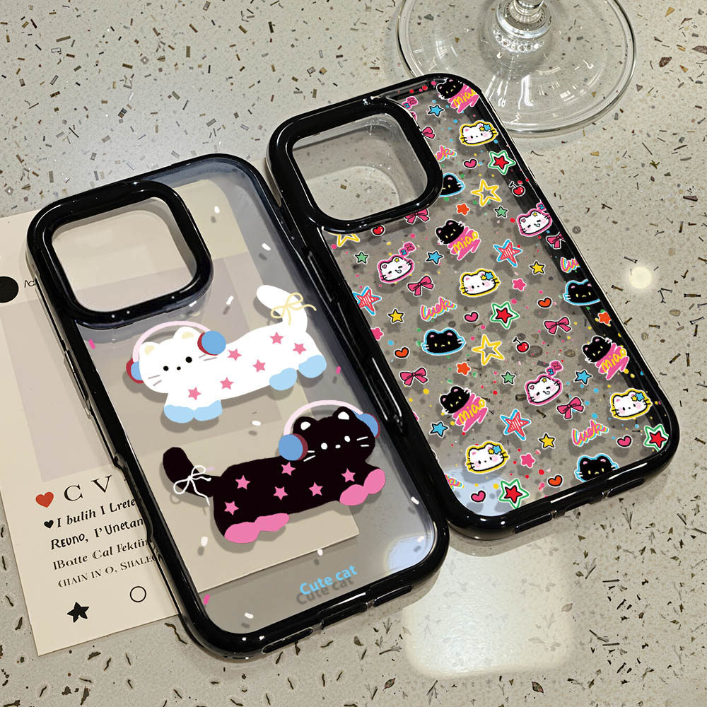 เคสโทรศัพท์ for iPhone 13 11 15 16 Pro Max Case iPhone 11 12 14 17 Pro Max 13 15 Pro 17 Air Acrylic 2 in 1 อะคริลิค