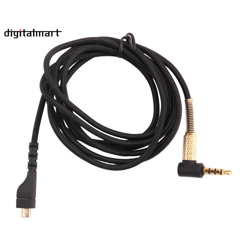 สายสัญญาณเสียงทดแทนสําหรับหูฟังเล่นเกมไร้สาย Arctis 7 5 3 Pro 4.9Ft Cable