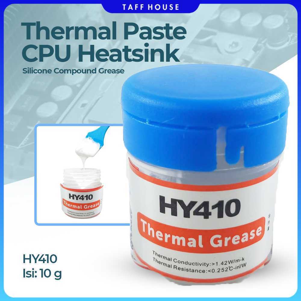 Halnziue Thermal Paste CPU Heatsink Silicone Compound Grease 10g - HY410