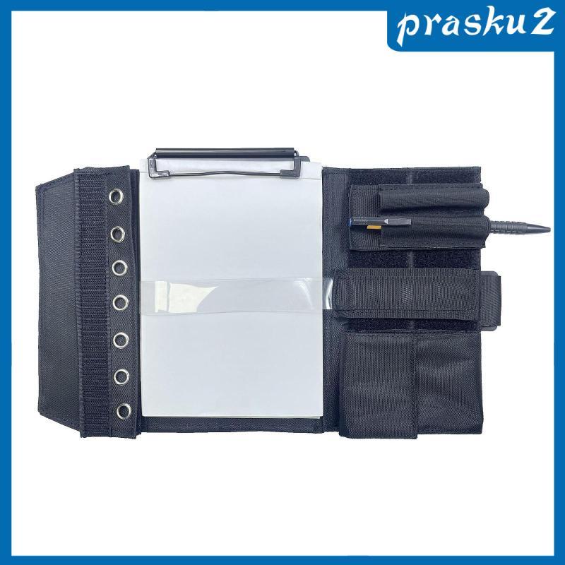 [Prasku2] Pilot Kneeboard Pilot Notepad Holder Organizer Multifunctional Aviation Leg