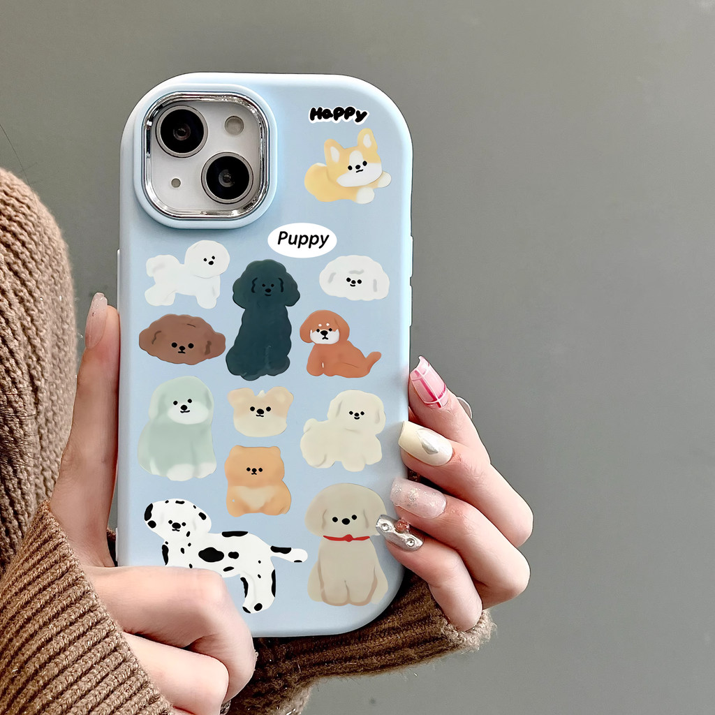 ปลอกลูกสุนัขน่ารัก Xiaomi Poco X3 M4 X4Pro C85 C71 C55 C31 C75 C61 M5S M6 M2 K30 K40 K50 K60 K70 14T