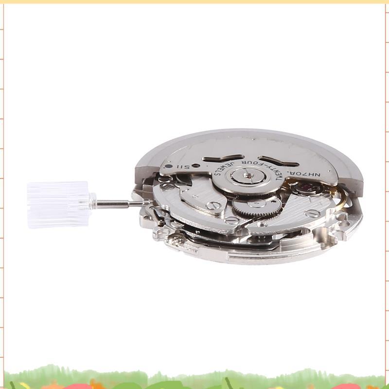 ญี่ปุ่น NH70/NH70A Hollow อัตโนมัตินาฬิกา 21600 BPH 24 Jewels ความแม่นยําสูง Fit สําหรับนาฬิกากลไก