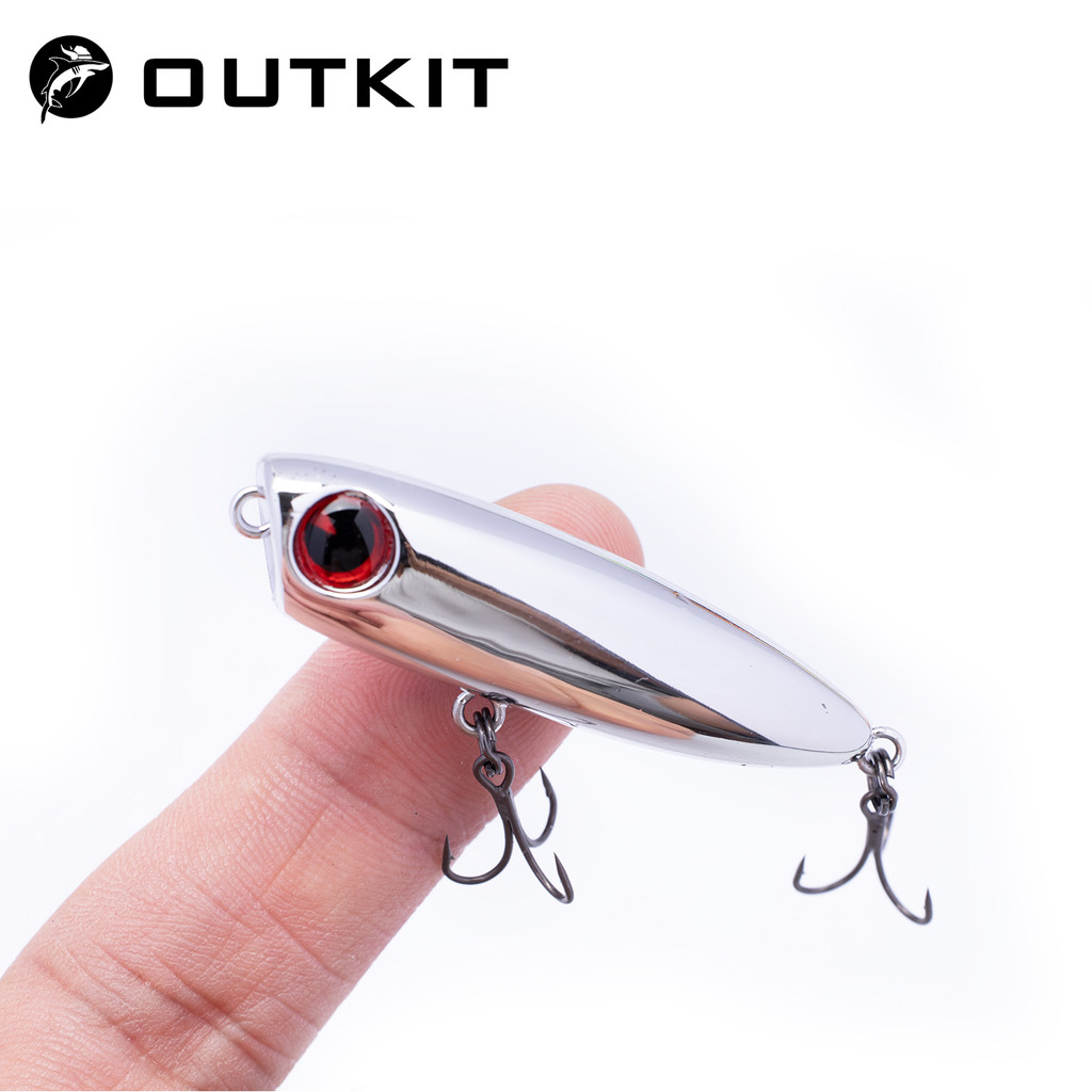 OUTKIT 2025 ดินสอลอยตกปลา 3.2g เหยื่อตกปลาแบบลอย และเหยื่อว็อบบเลอร์