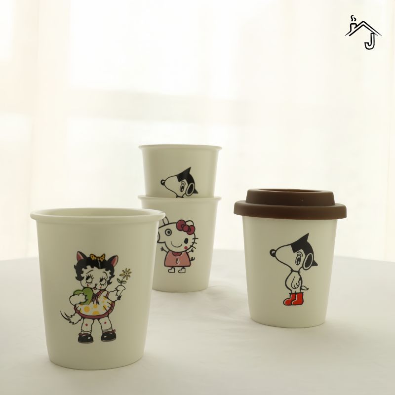 [JJ HOME] Ultimate Fusion Monster ส่งออกไปยังถ้วยกาแฟถ้วยกระดาษเซรามิกแบรนด์ร่วมเกาหลีใต้