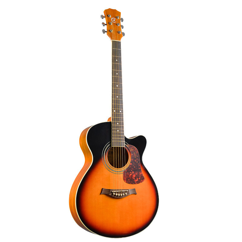 Red Star กีตาร์ 133 ซม. Red Star H350C เริ่มต้น Introductory กีตาร์อะคูสติกอะคูสติก NLC0