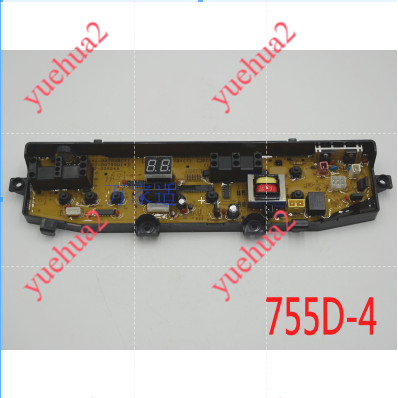 เหมาะสําหรับ Samsung เครื่องซักผ้าบอร์ดคอมพิวเตอร์ WA85G5 บอร์ดควบคุมเครื่องซักผ้า 755D-4