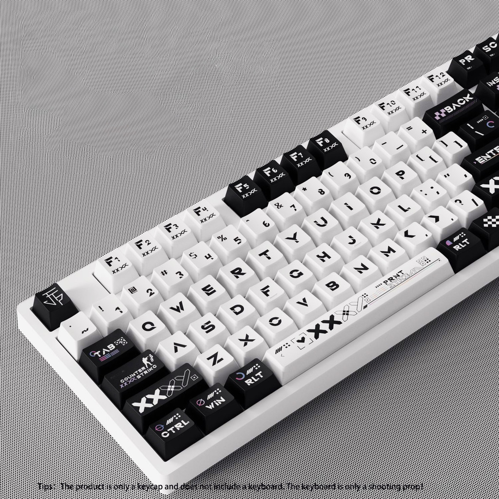 Printstream Cherry Profile PBT Keycaps Dye Sub Custom Keycaps 130 คีย์สําหรับคีย์บอร์ดแบบกลไก