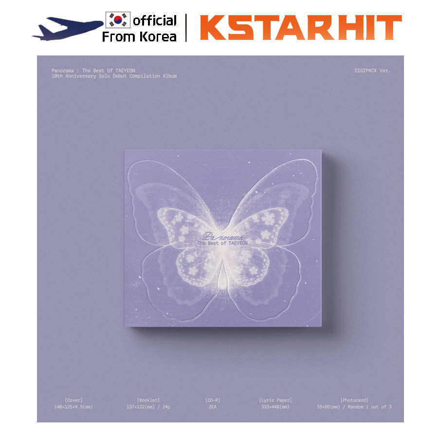 (+POB /Digipack) TAEYEON - Panorama : The Best of TAEYEON (Compilation Album)