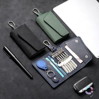 LontimeMio] พวงกุญแจหนังแท้กระเป๋าผู้ชายผู้หญิง Key Holder O…