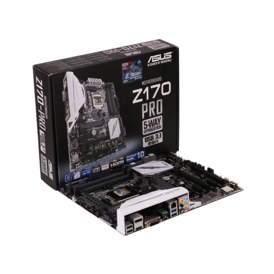 เหมาะสําหรับ Asus/Asus Z170-PRO เมนบอร์ดเดสก์ท็อป 1151 Pin DDR4 สินค้าคงคลัง JFNH