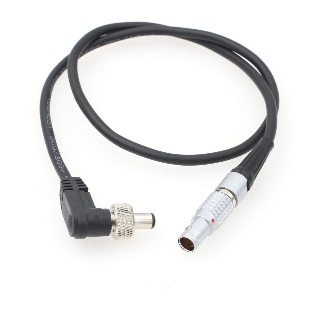 0B 2 พินเพื่อล็อคสายไฟ DC สําหรับ Z CAM E2 F6, ARRI Alexa กล้อง PIX-E SmallHD Atomos Ninja V Monitor