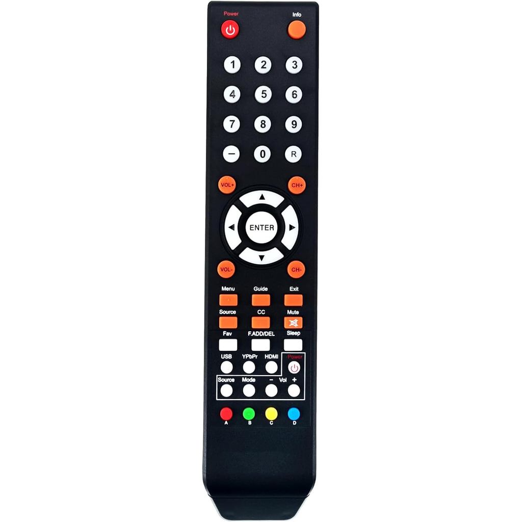 เปลี่ยนรีโมทสําหรับ Sceptre TV 4K Ultra LED LCD HDTV C550CV-UMR C650CV-UMR C658CV-UMR E165BV-SS E168