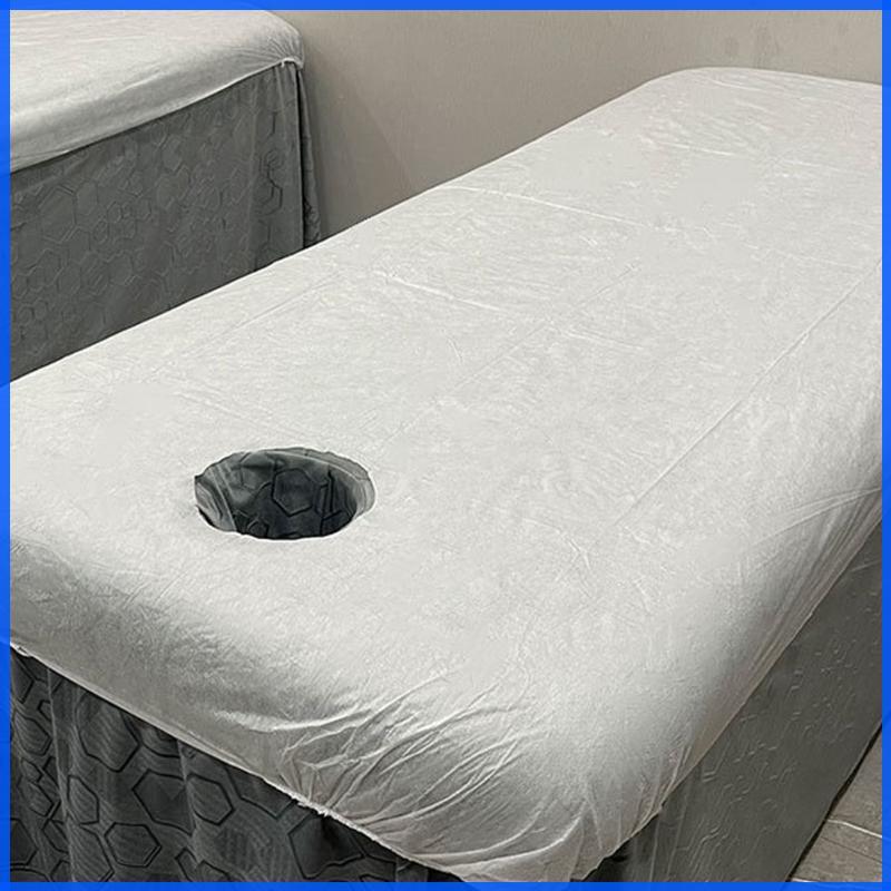 คอง แผ่นรองโต๊ะนวดแบบใช้แล้วทิ้ง 20 ชิ้นสําหรับร้านเสริมสวยและผ้าคลุมเตียงสปาจากเป็นมิตรกับไม่ทอระดับพรีเมี่ยม