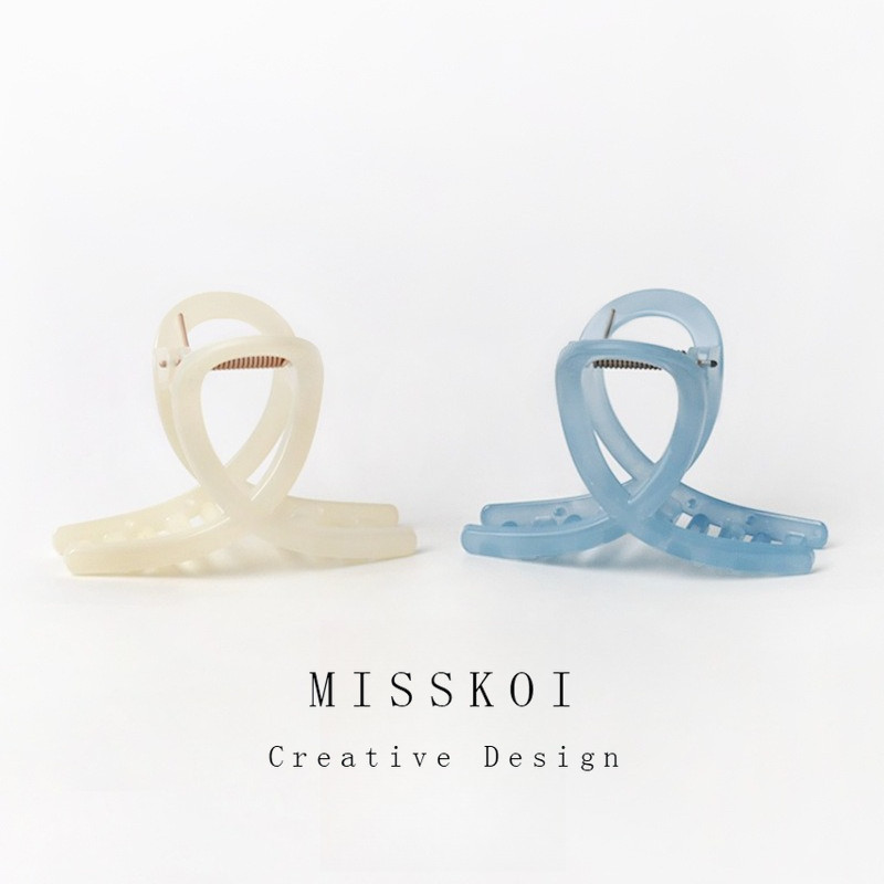 MISSKOI อารมณ์ประณีต ออกแบบเกาหลี อะเซทีต กิ๊บติดผม สไตล์หวานสำหรับคนชอบความเรียบหรู