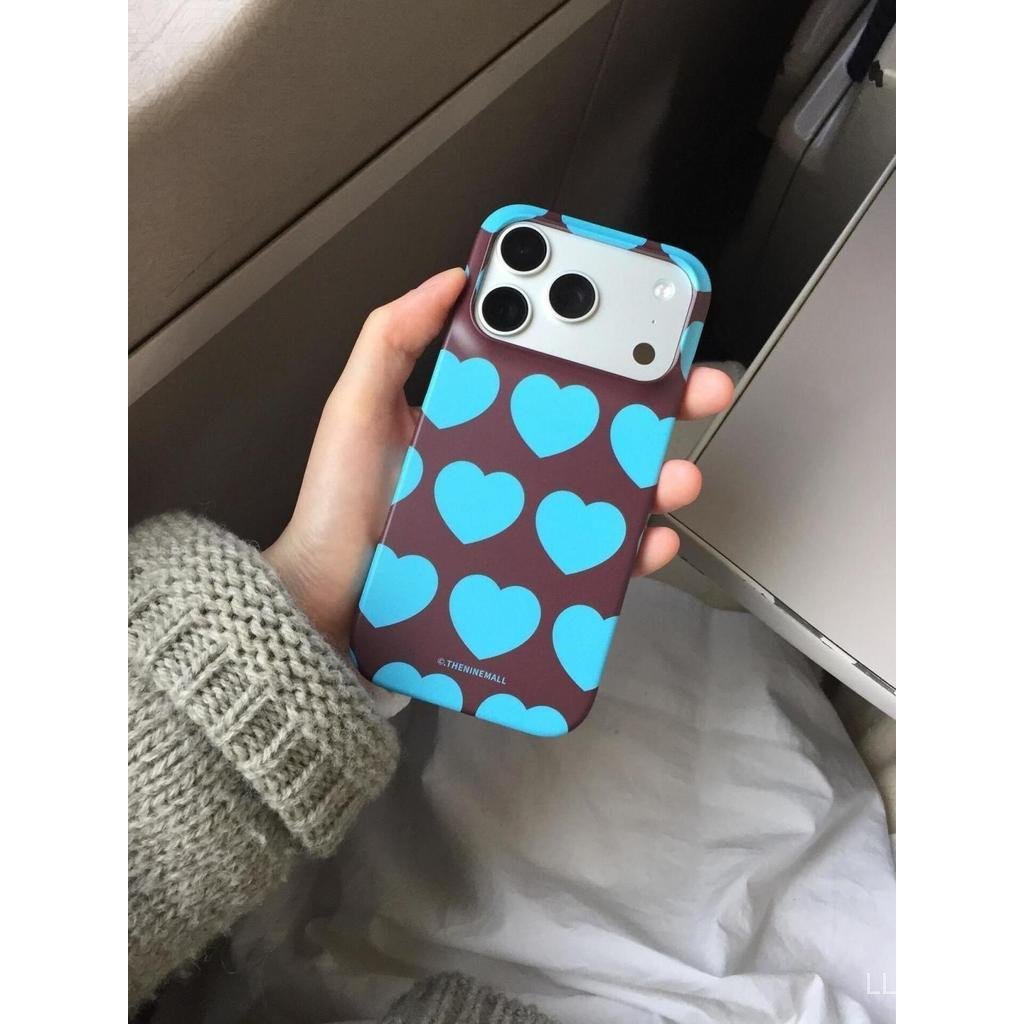เคสโทรศัพท์เหมาะสําหรับiPhone 7 8 X XS XR XSMAX 11 12 13 14 15 16 17 Pro max Plus Air Brown Blue Lov