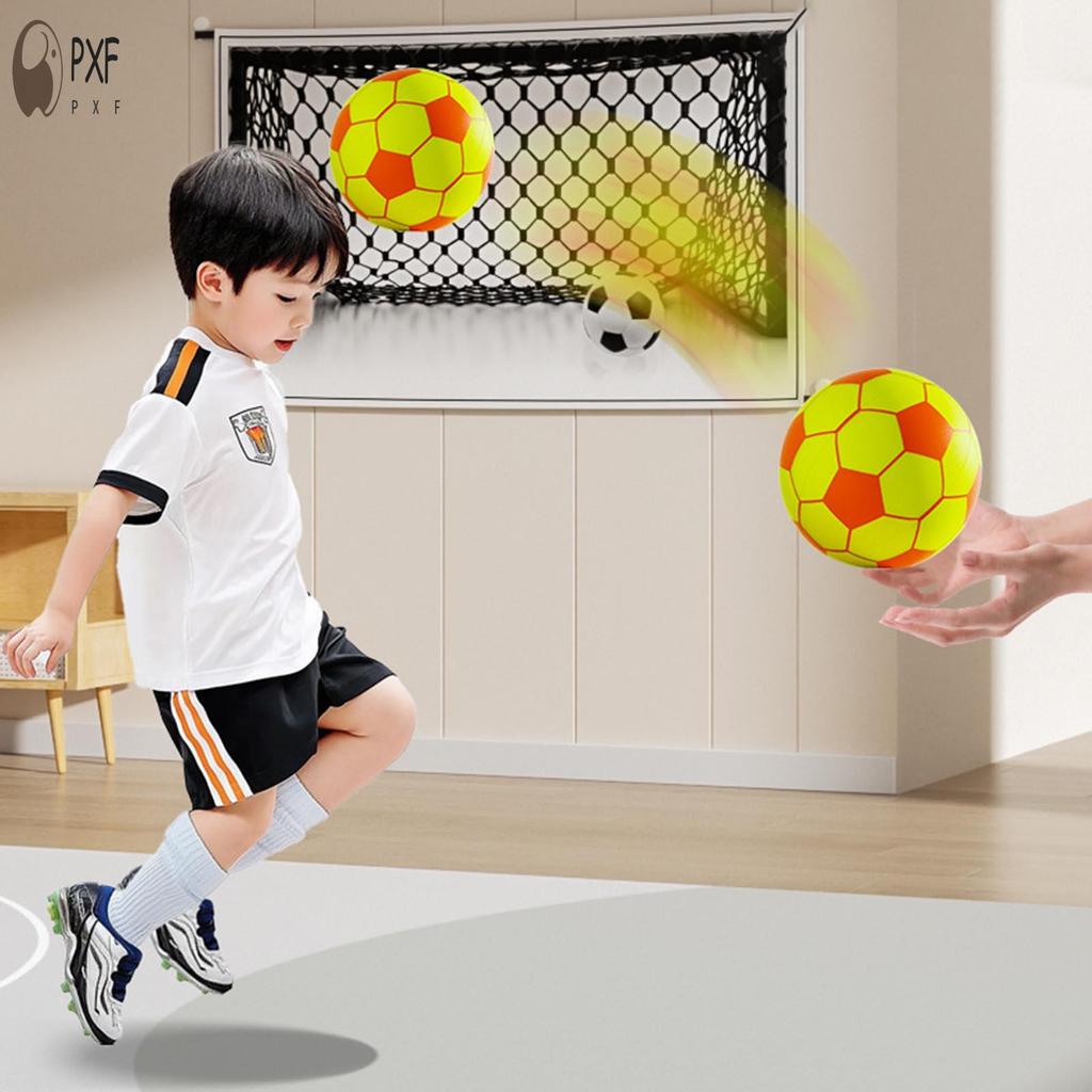 ลูกฟุตบอลโฟมเงียบ เลขที่.5 พร้อมวัสดุพรีเมี่ยมลูกบอลเด้งเสียงรบกวนต่ําพร้อมโกลฟุตบอลเหมาะสําหรับกิจกรรมในร่มต่างๆ - รูปที่ 6