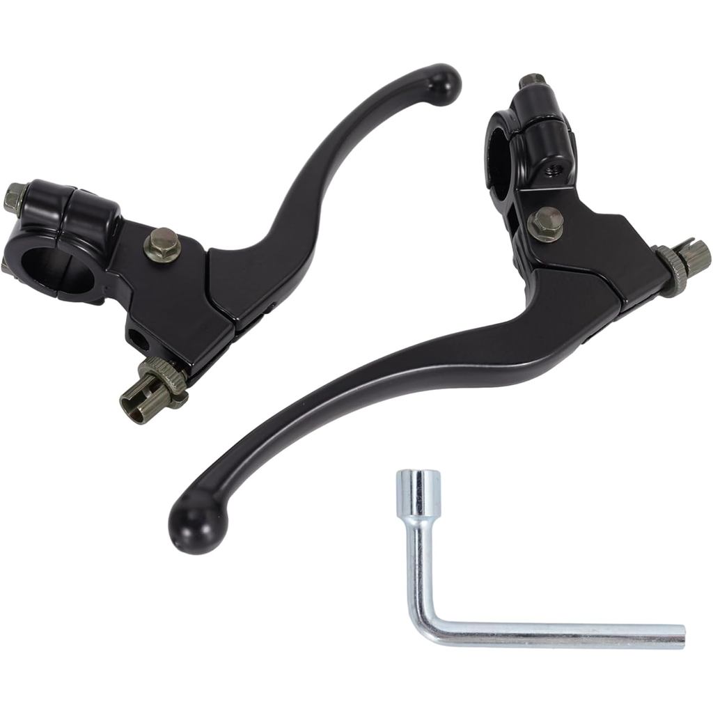 Left Right 7/8" Clutch Brake Handle Levers Perch for XR200r XR100 XR250 CRF70 CRF80 CRF100 CRF450R X