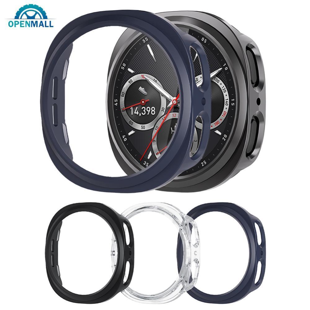 OPENMALL PC Hard นาฬิกาสําหรับ Samsung Galaxy Watch 8 40 มม.44 มม.ป้องกันสําหรับ Galaxy Watch 8 นาฬิ