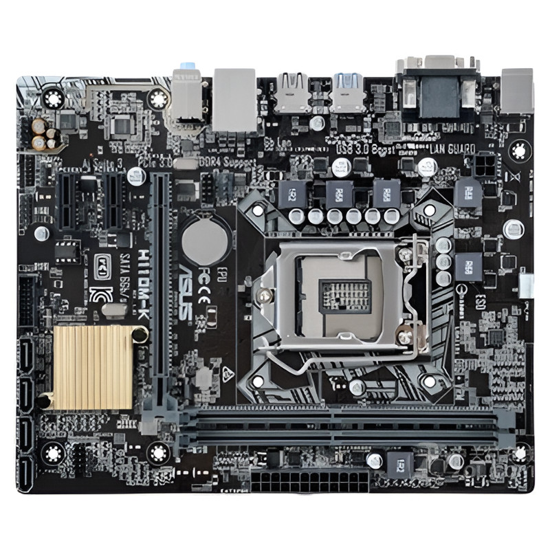 ใหม่ร้อน 1151-เข็ม Asus/Asus H110M-K H110M-F H110M-D เมนบอร์ด H110 VGA DDR4