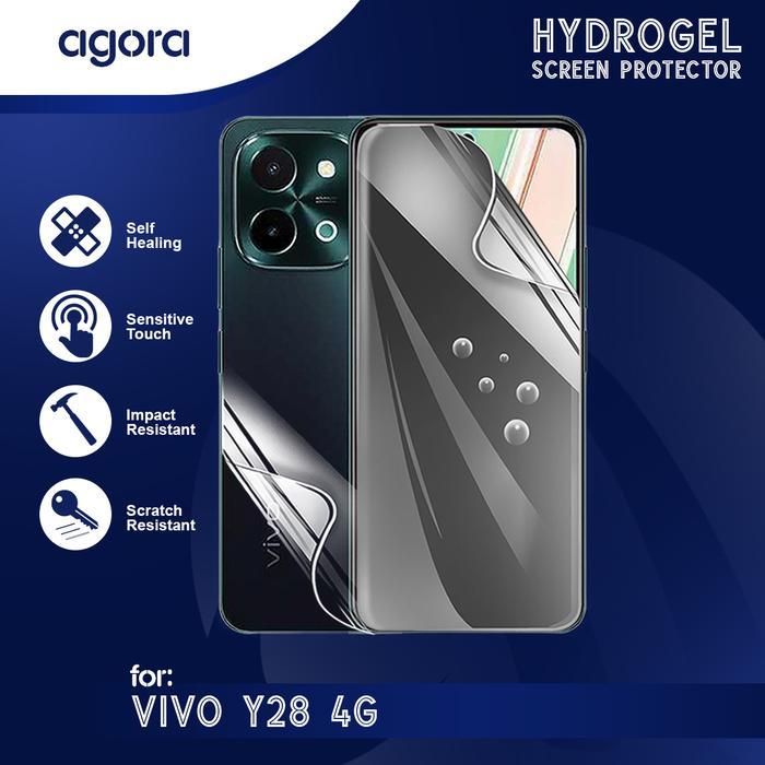 LAYAR Anti-Scratch Hydrogel สําหรับ Vivo Y28 4G Hydrogel SCREEN Protector ฟิล์ม - ANTI SPY, FULL SCR