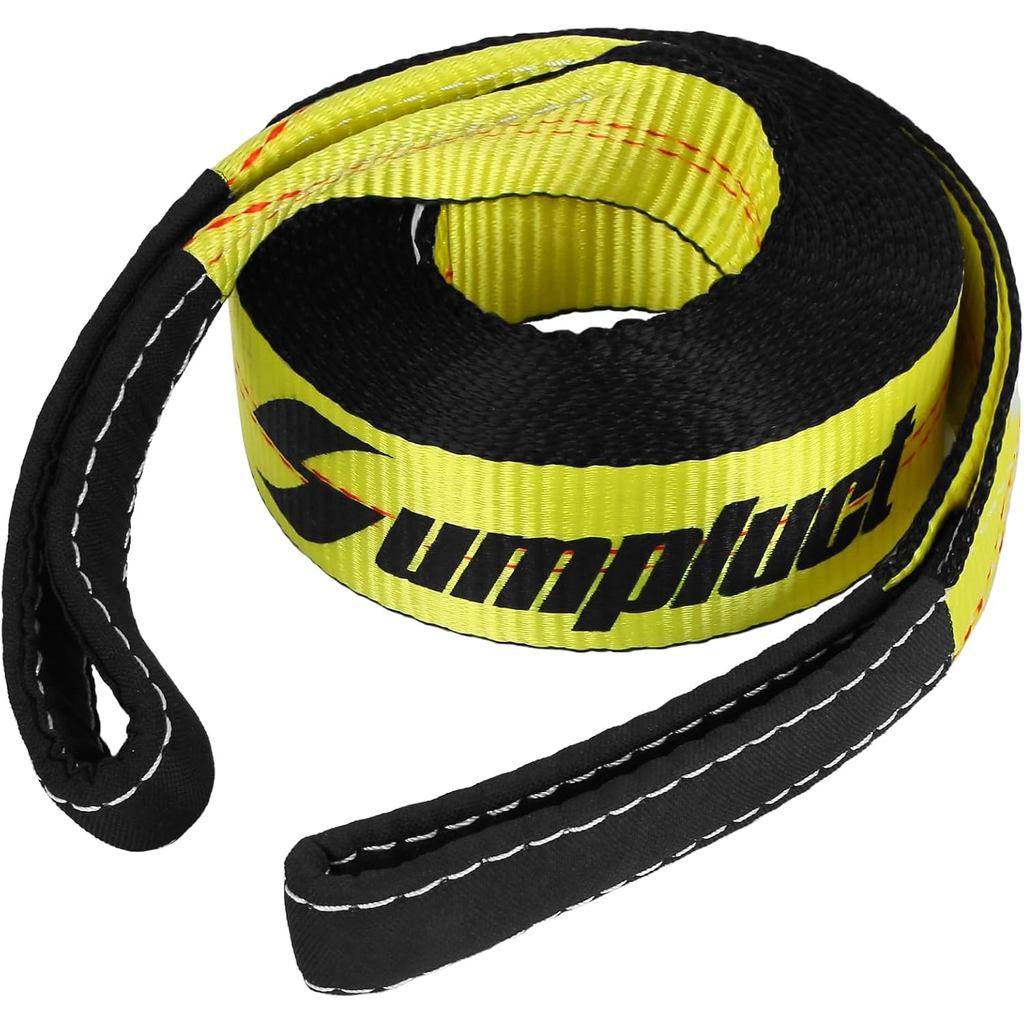 สายคล้องคอ Heavy Duty 2 "x 20 Ft,250,000 lbs Break Strength เสริม Tree Saver สายรัด,ใช้สําหรับเชือกฉ