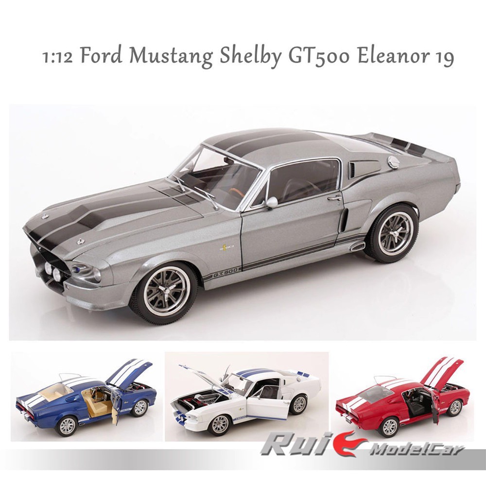 1: 12 KK-Scale Ford Mustang Shelby Shelby GT500 Eleanor 1967 รถรุ่น
