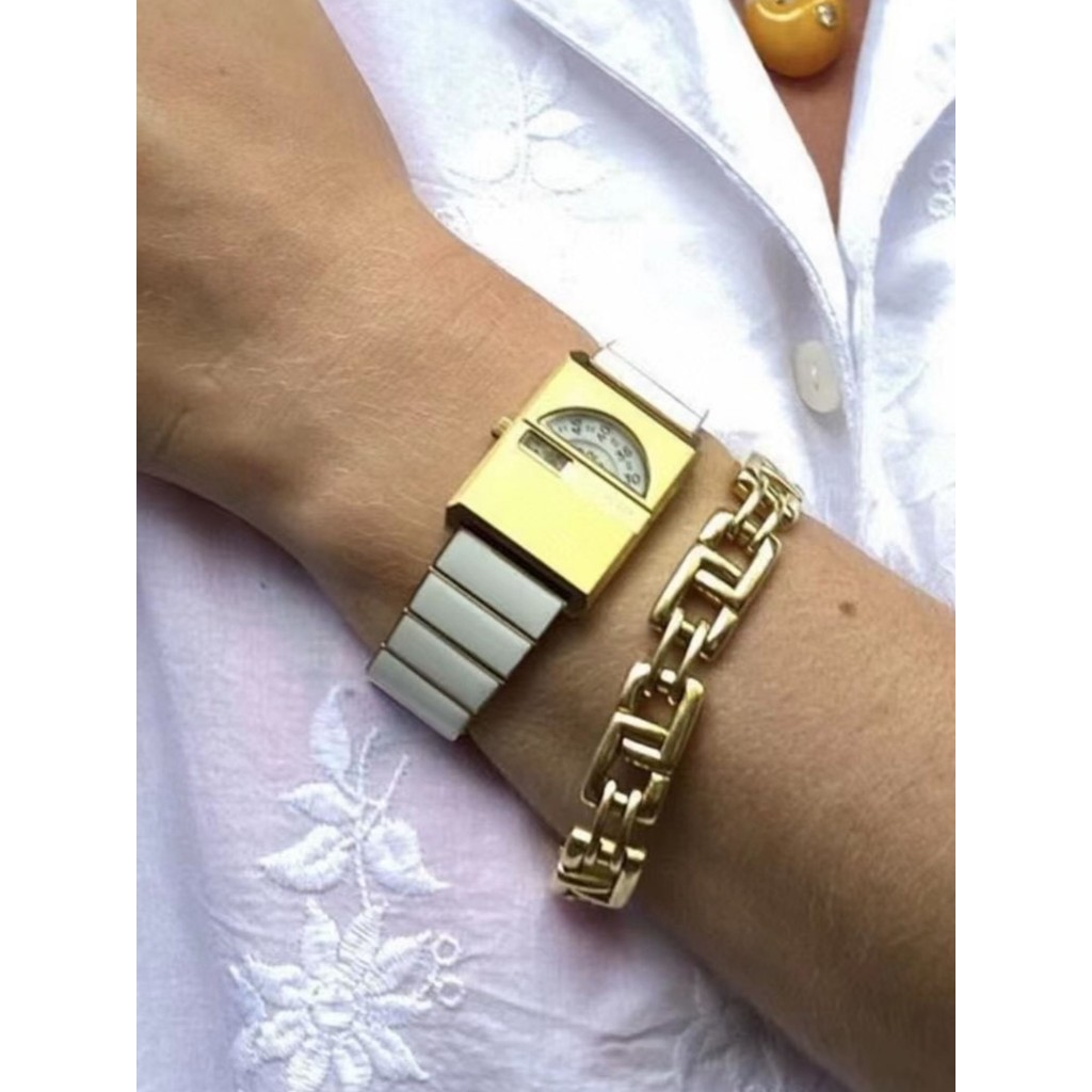 ใหม่ Breda pulse Unisex นาฬิกาผู้ชายนาฬิกาแฟชั่นผู้หญิงที่ไม่ซ้ํากัน Simple Digital Display นาฬิกาคว