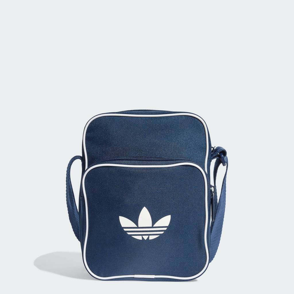adidas ไลฟ์สไตล์ กระเป๋าใส่ของขนาดเล็ก Adicolor Classic Unisex สีน้ำเงิน KD7828