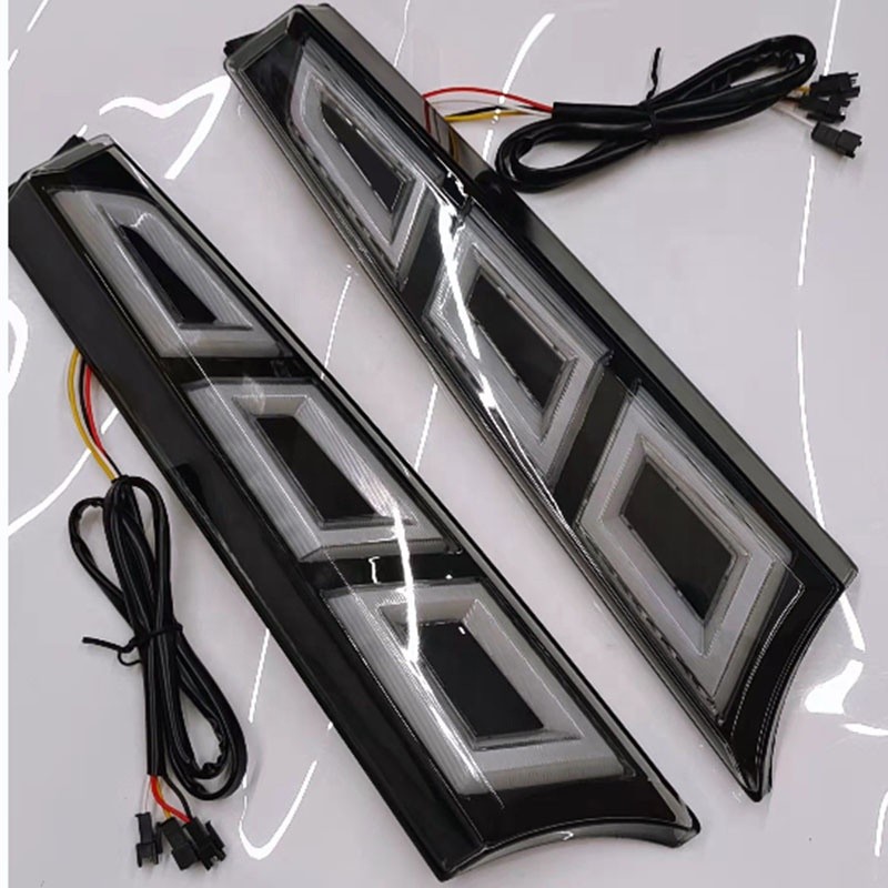 3-Function LED คอลัมน์ด้านหลังโคมไฟ Alphard Vellfire 30 24W Auto รถอุปกรณ์เสริม 6000K สี IP68 12V ไฟ