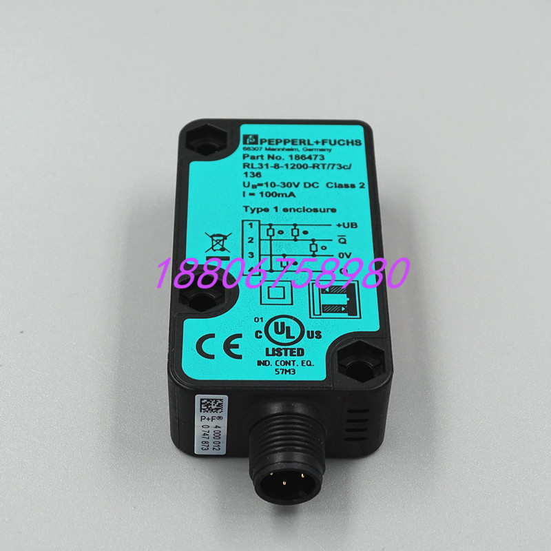 ยี่ห้อใหม่ Double Plus Fu RL31-8-1200-RT/73c/136 โฟโตอิเล็กทริคสวิตช์เซ็นเซอร์186473สต็อกพร้อม