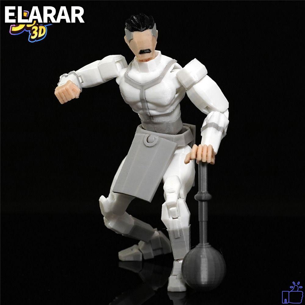 เอลรา‌R ของเล่นโมเดล, สะสมหลายข้อต่อ Shapeshift Superheroes Invincible 2.0 ตัวเลข, เครื่องประดับ Omn