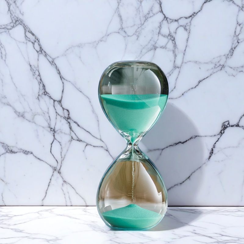 นาฬิกาทราย Simple Creative Gift Time Meaning Timer นาฬิกาทราย 3 นาที 5 นาที 10 นาที 15 นาทีเครื่องปร