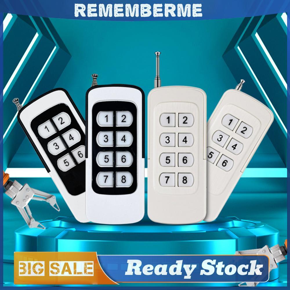 315MHz/433MHz Clone รีโมทคอนโทรล 6/8 ปุ่มไร้สาย Clone Switch เปลี่ยนสําเนารีโมทคอนโทรลสําหรับรถยนต์