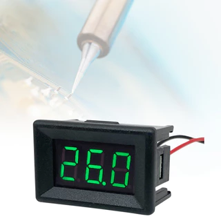 0.36 นิ้ว DC0-30V 3 Bits Digital LED Display Panel Voltmeter Tester Digital LED Mini Display โมดูลสําหรับรถยนต์มอเตอร์เครื่องมือ